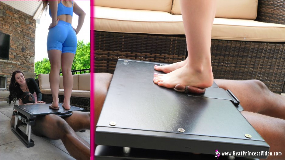 Brat Princess 2 - Honey and Lexi Unlaced - No Nutts Ball Trample Table PIP 4K